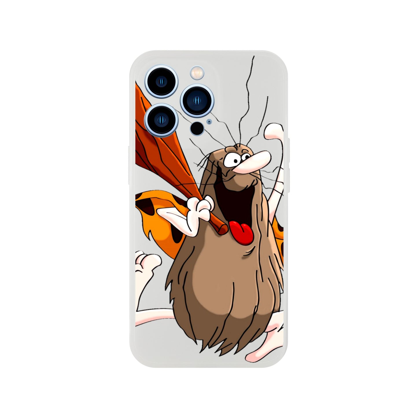 Capitan Cave Man 70s cartoon flexi phone case, This vintage 70s inspired phone protection