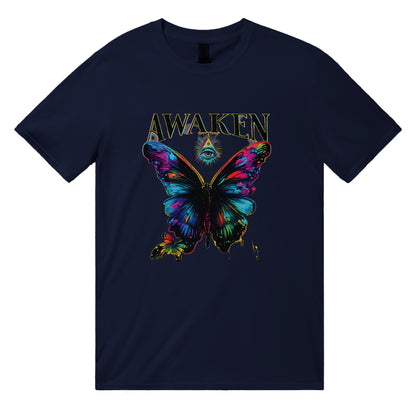 Awaken t-shit a Classic Unisex Crewneck T-shirt with a Psychedelic vibe