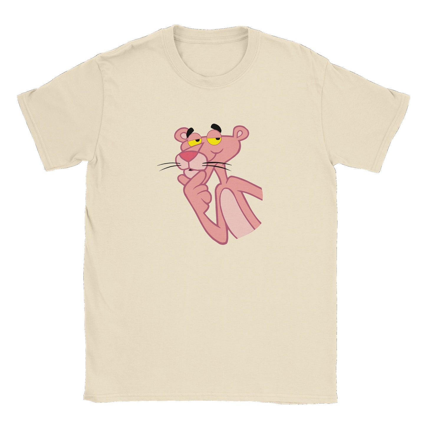 The Pink Panther, 70s cartoon t shirt, this retro gift is a perfect unisex gift, funny t shirt