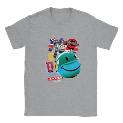 UK. rave T-shirt, this retro 90s shirt is a hit with any lover of those old Skool Anthems.