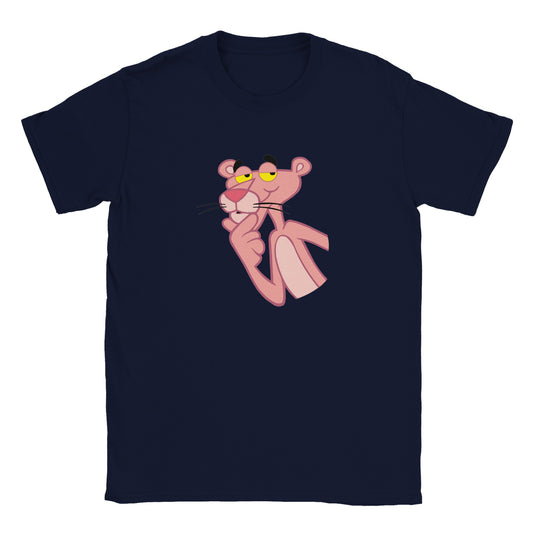 The Pink Panther, 70s cartoon t shirt, this retro gift is a perfect unisex gift, funny t shirt