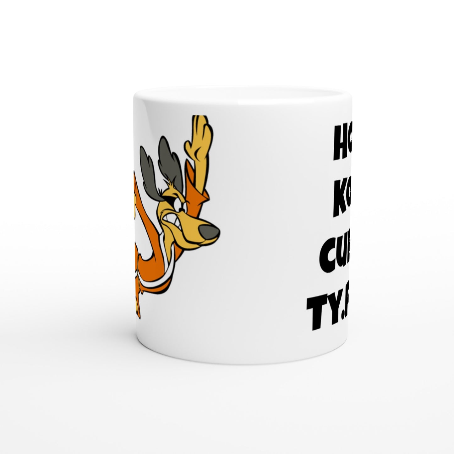 Hong Kong Phooey, Mug, "Hong Kong Cup Of Ty.Phoo", 70s retro, cartoon, mug