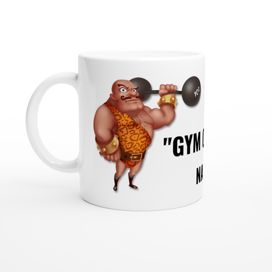 Gym Queen, Mug, Personalize this gift for the strong parson in your life! Add the name of your Vintage strong person.