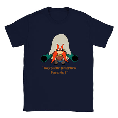 Yosemite Sam T shirt  Be the "meanest, roughest, toughest hombre that’s ever crossed the Rio Grande, and I ain’t no namby-bamby!” this is retro shirt is a perfect unisex gift.