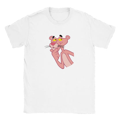 The Pink Panther, 70s cartoon t shirt, this retro gift is a perfect unisex gift, funny t shirt