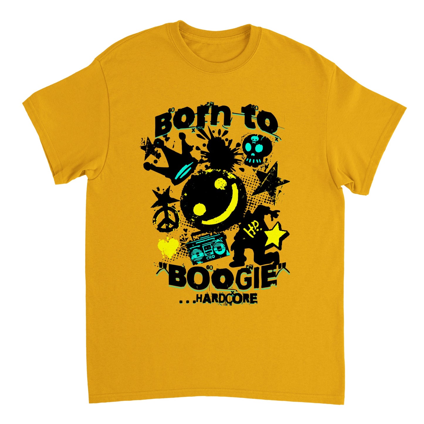 Hardcore 90s dance inspired unisex shirt, Born To Boogie!!! Back to the old Skool!!