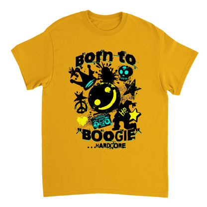 Hardcore 90s dance inspired unisex shirt, Born To Boogie!!! Back to the old Skool!!