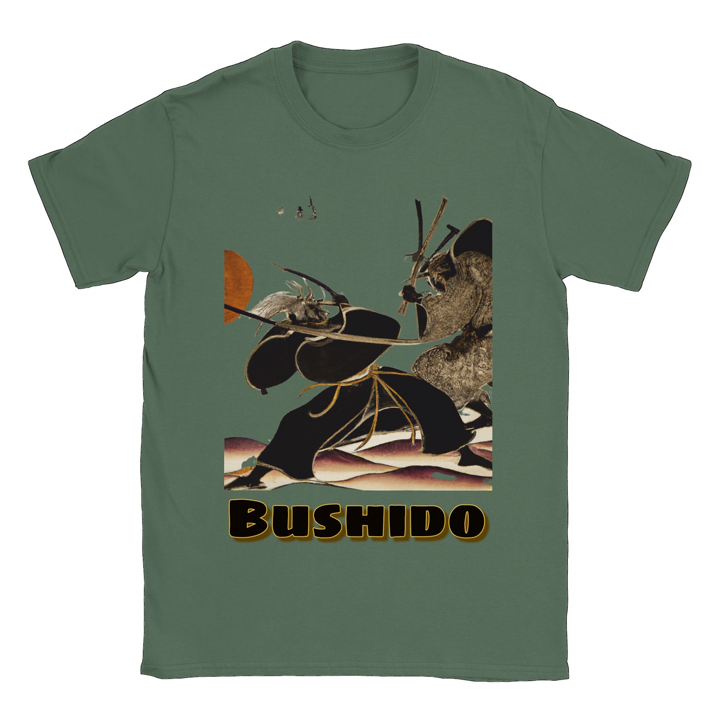 Bushido T-shirt, marital arts tee. Samurai warrior T shirt!