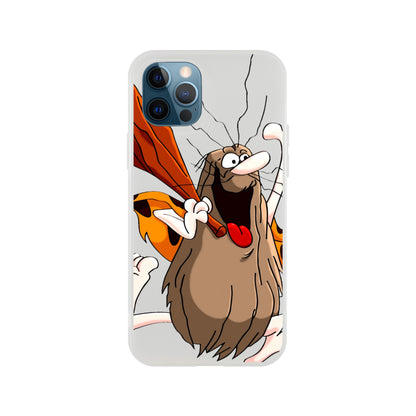 Capitan Cave Man 70s cartoon flexi phone case, This vintage 70s inspired phone protection