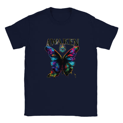 Awaken t-shit a Classic Unisex Crewneck T-shirt with a Psychedelic vibe