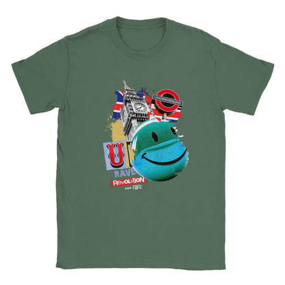 UK. rave T-shirt, this retro 90s shirt is a hit with any lover of those old Skool Anthems.