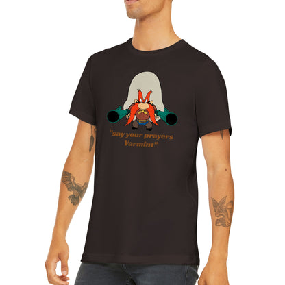 Yosemite Sam T shirt  Be the "meanest, roughest, toughest hombre that’s ever crossed the Rio Grande, and I ain’t no namby-bamby!” this is retro shirt is a perfect unisex gift.