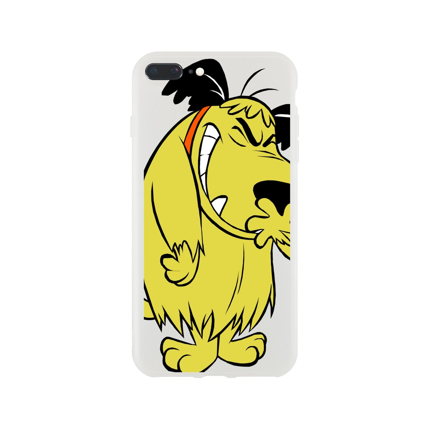 Muttley 70s cartoon flexi phone case, Vintage 70s and 80s cartoon inspired phone case.