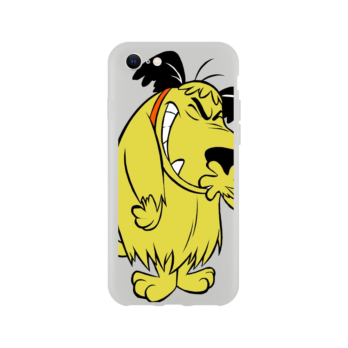 Muttley 70s cartoon flexi phone case, Vintage 70s and 80s cartoon inspired phone case.