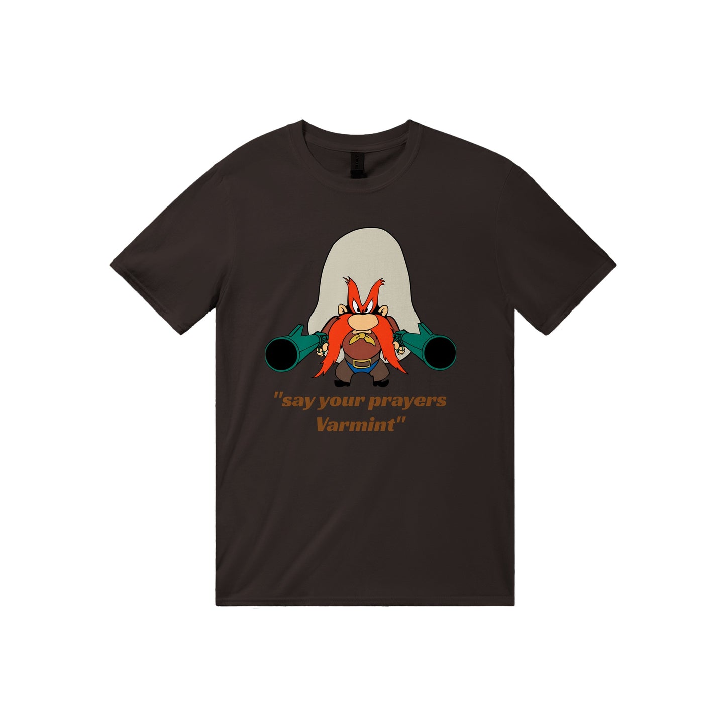 Yosemite Sam T shirt  Be the "meanest, roughest, toughest hombre that’s ever crossed the Rio Grande, and I ain’t no namby-bamby!” this is retro shirt is a perfect unisex gift.