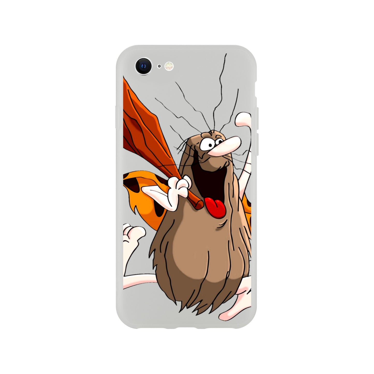 Capitan Cave Man 70s cartoon flexi phone case, This vintage 70s inspired phone protection