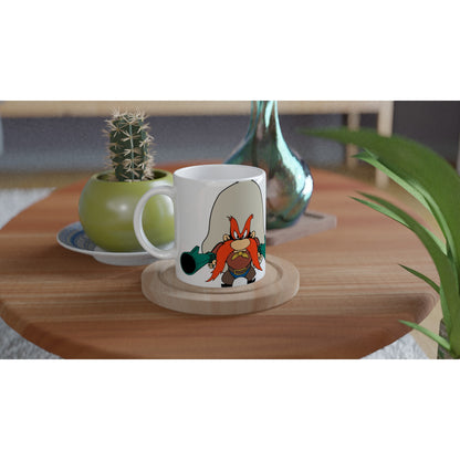 Yosemite Sam, Mug, 70s retro cartoon mug, classic loony Tunes- cartoon gift.