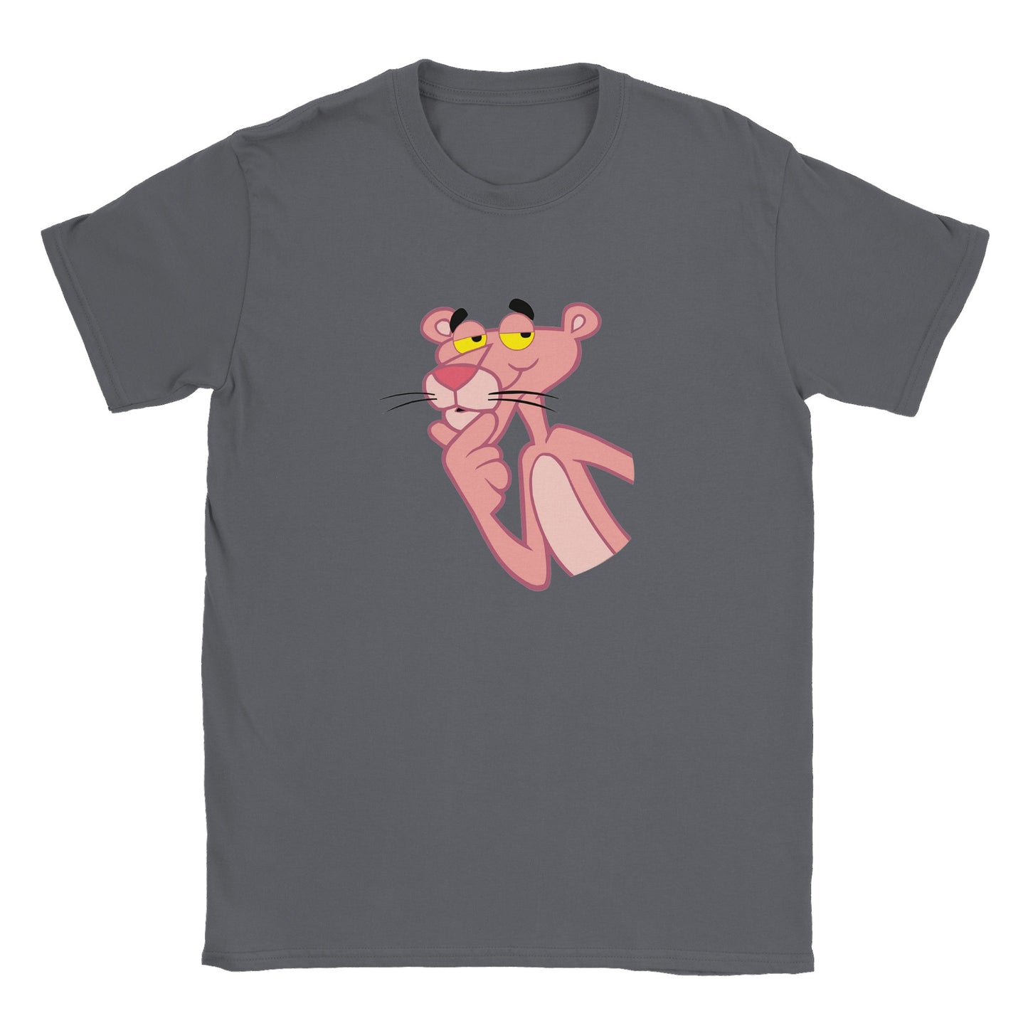 The Pink Panther, 70s cartoon t shirt, this retro gift is a perfect unisex gift, funny t shirt