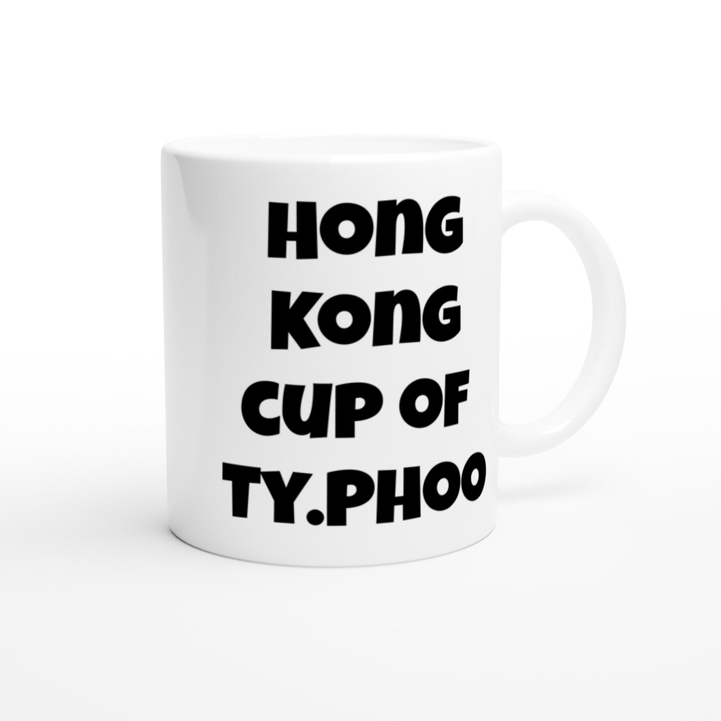 Hong Kong Phooey, Mug, "Hong Kong Cup Of Ty.Phoo", 70s retro, cartoon, mug