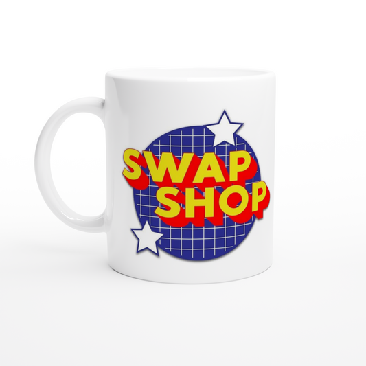 70's T.V. Classic "Swap Shop" Mug, 70s Kids T.V. mug, Gift for Dad, Gift for Mum, 70s retro