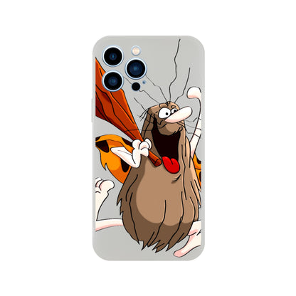 Capitan Cave Man 70s cartoon flexi phone case, This vintage 70s inspired phone protection