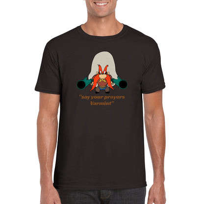 Yosemite Sam T shirt  Be the "meanest, roughest, toughest hombre that’s ever crossed the Rio Grande, and I ain’t no namby-bamby!” this is retro shirt is a perfect unisex gift.