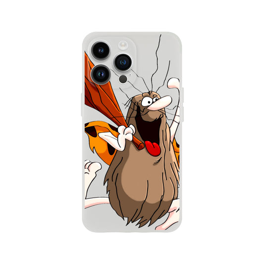 Capitan Cave Man 70s cartoon flexi phone case, This vintage 70s inspired phone protection