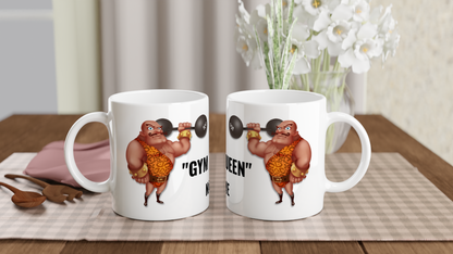 Gym Queen, Mug, Personalize this gift for the strong parson in your life! Add the name of your Vintage strong person.